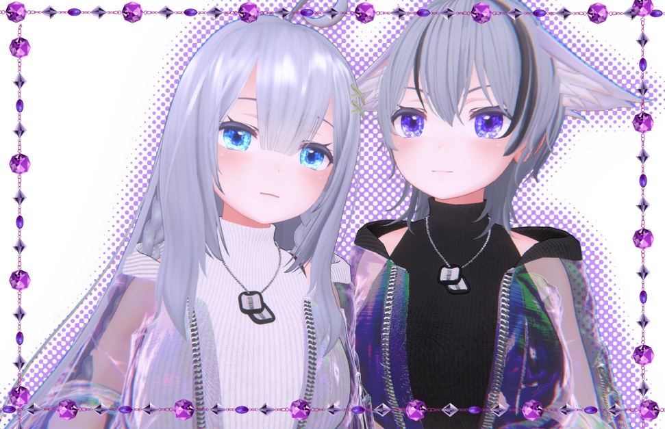 【桔梗ちゃん用】ジュエリー瞳テクスチャ