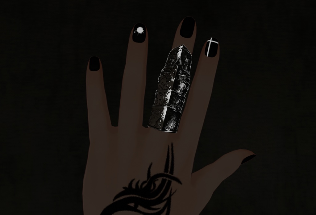 【水瀬専用】パンクネイルテクスチャ