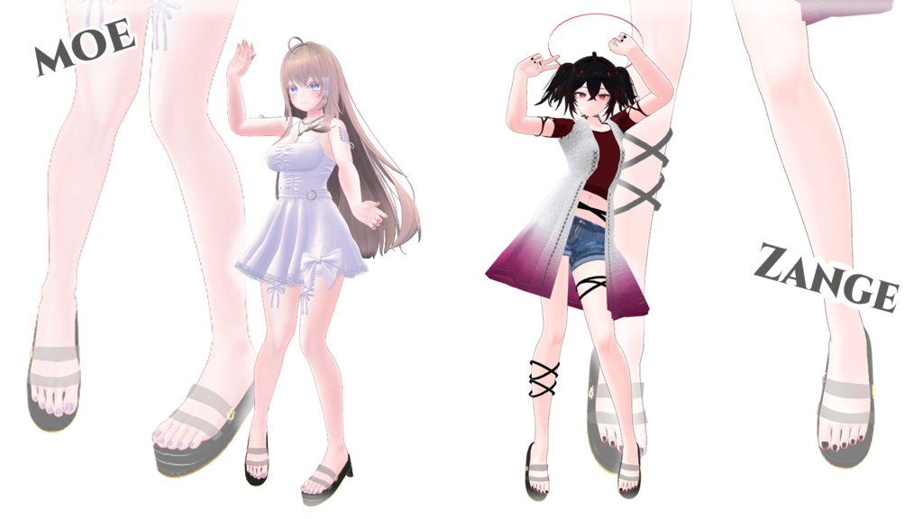 カジュアルサンダル【萌・Zange対応】