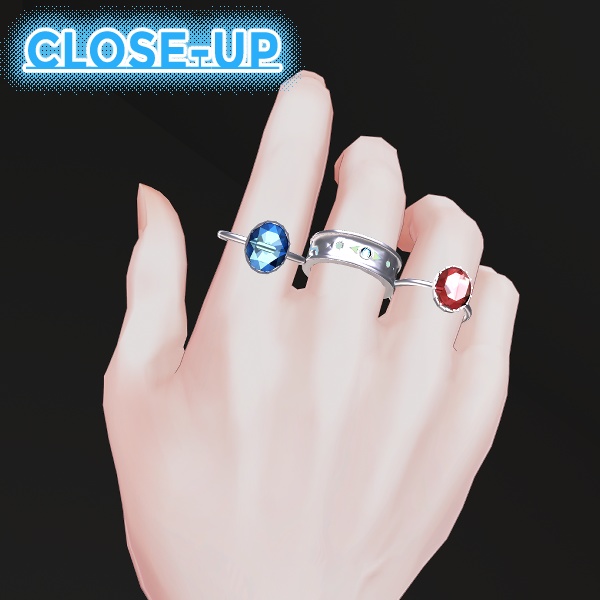 【VRC想定】リングセット【Free】