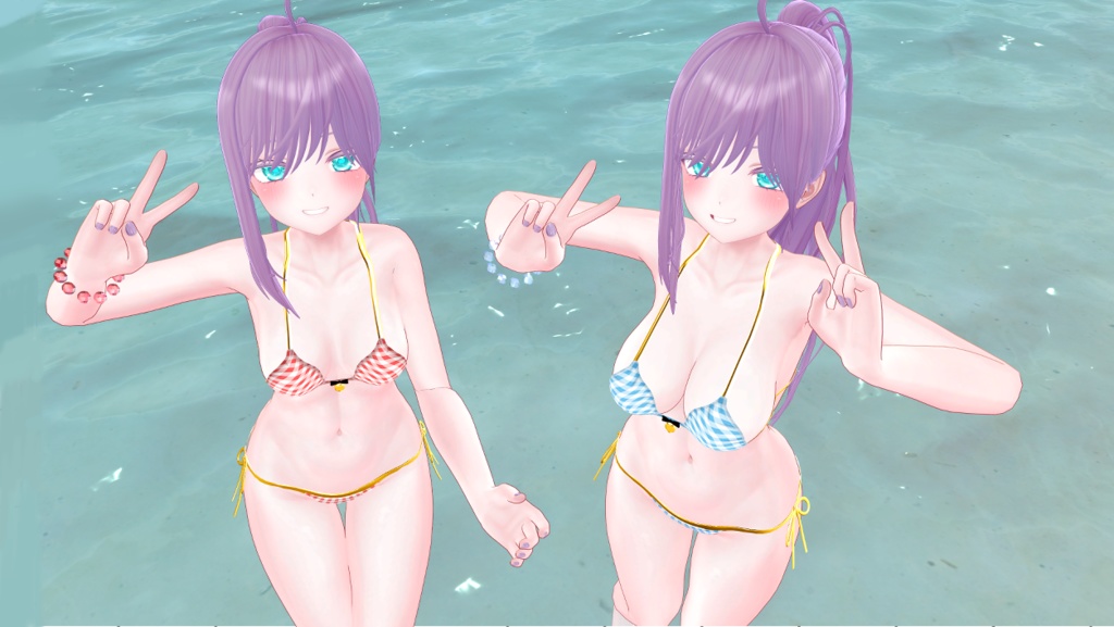 【VRC対応】ミラージュビキニ【萌対応】