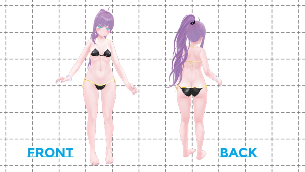 【VRC対応】ミラージュビキニ【萌対応】