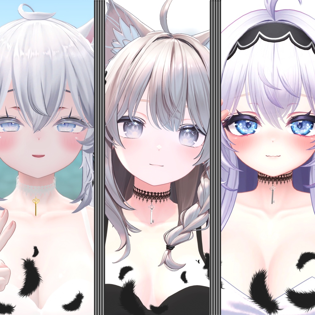 【6アバター】KEY CHOKER【MA対応】