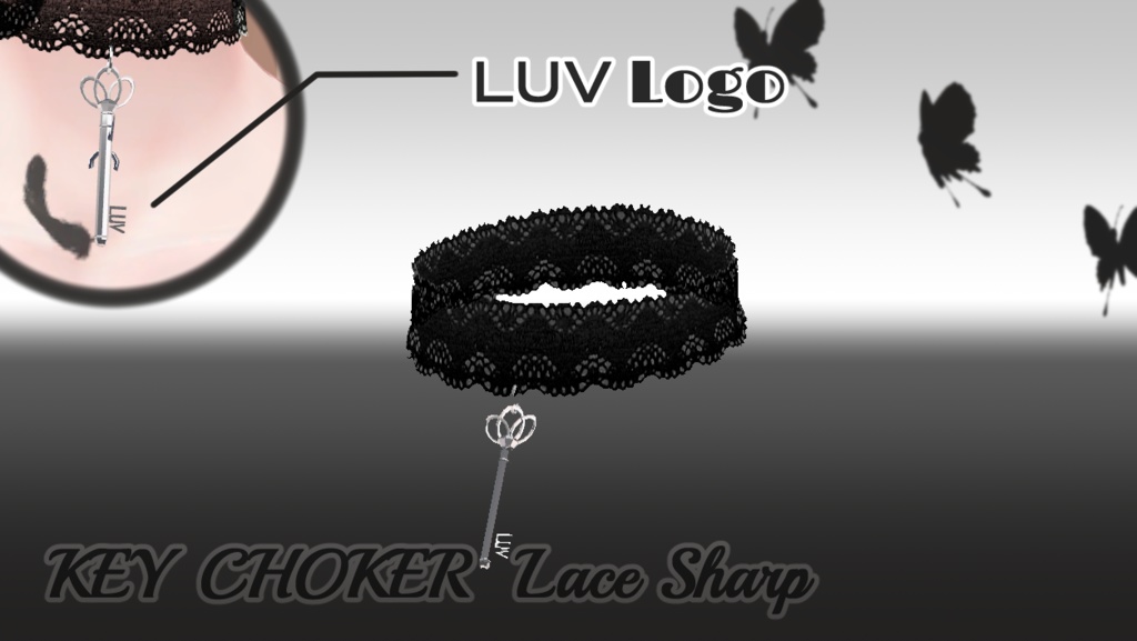 【6アバター】KEY CHOKER【MA対応】