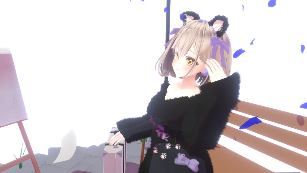 【VRC想定】犬耳カチューシャ