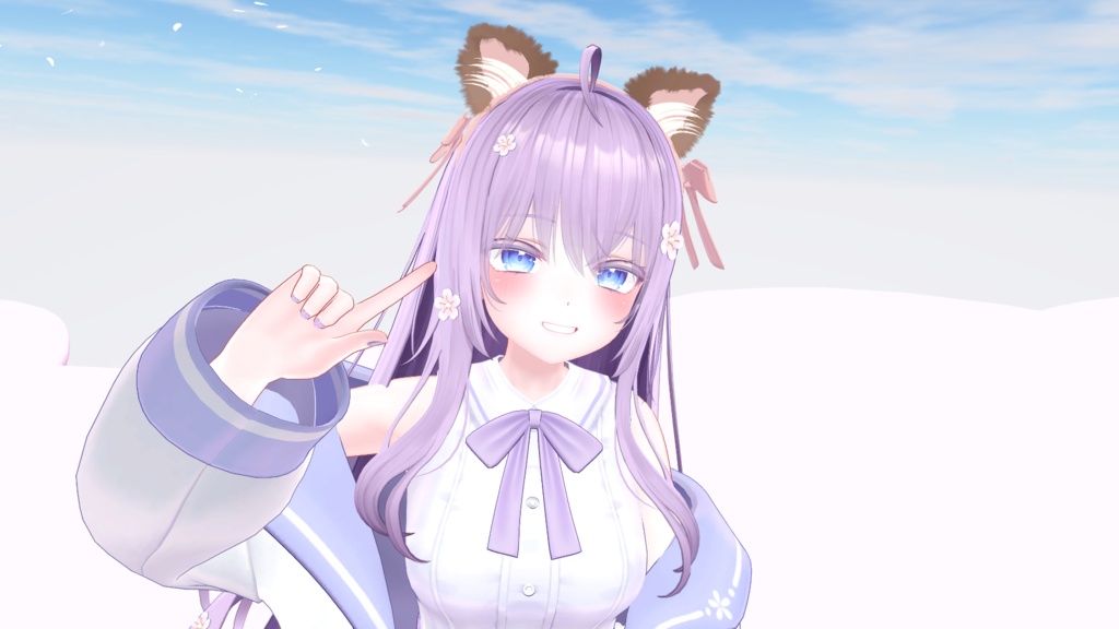 【VRC想定】犬耳カチューシャ