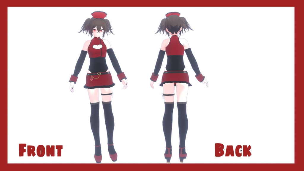 【Zange対応】病みカワナース服