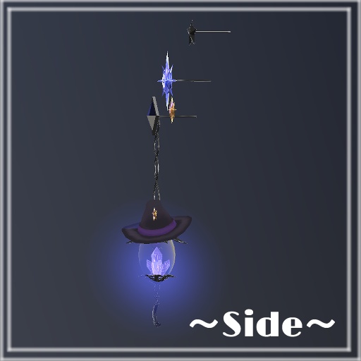 【VRCアバター用】魔法使いのピアス