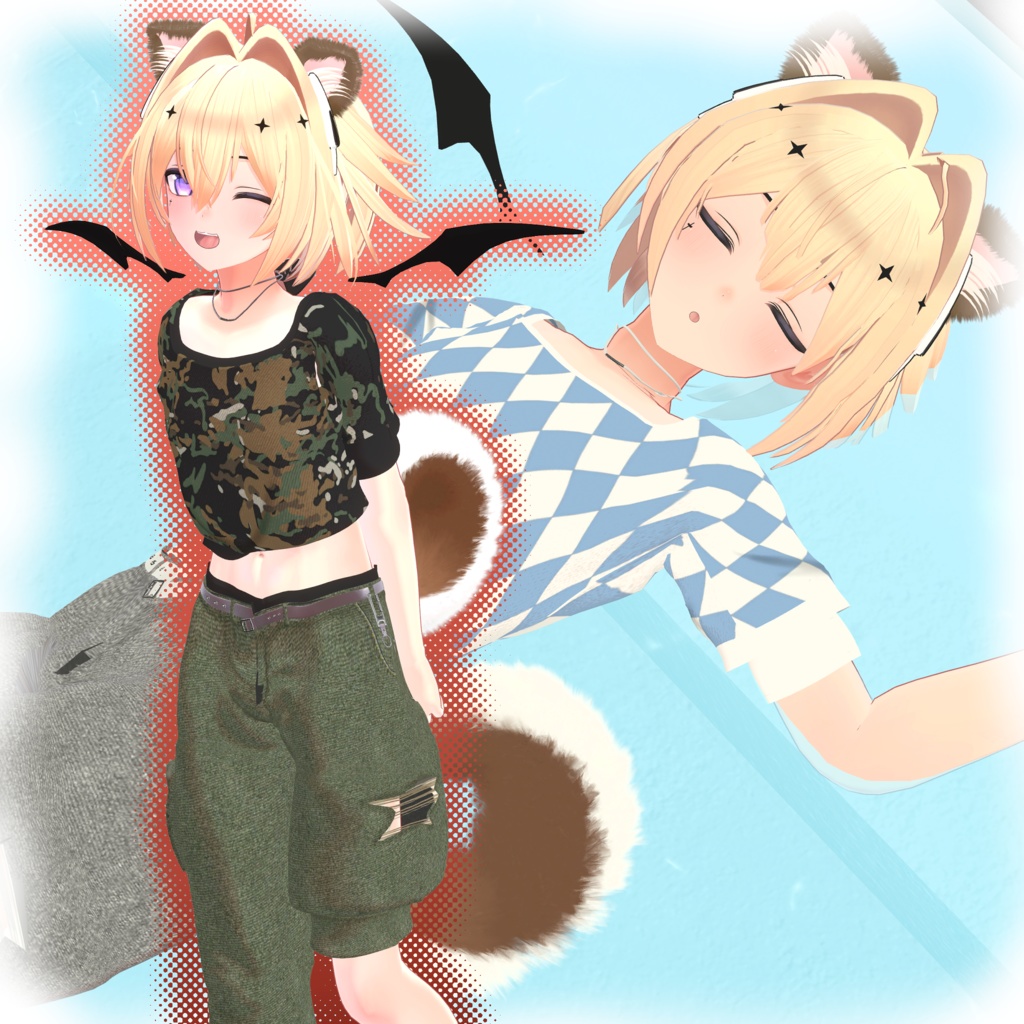 【MA対応】CasualDoggyStyle【2アバター】