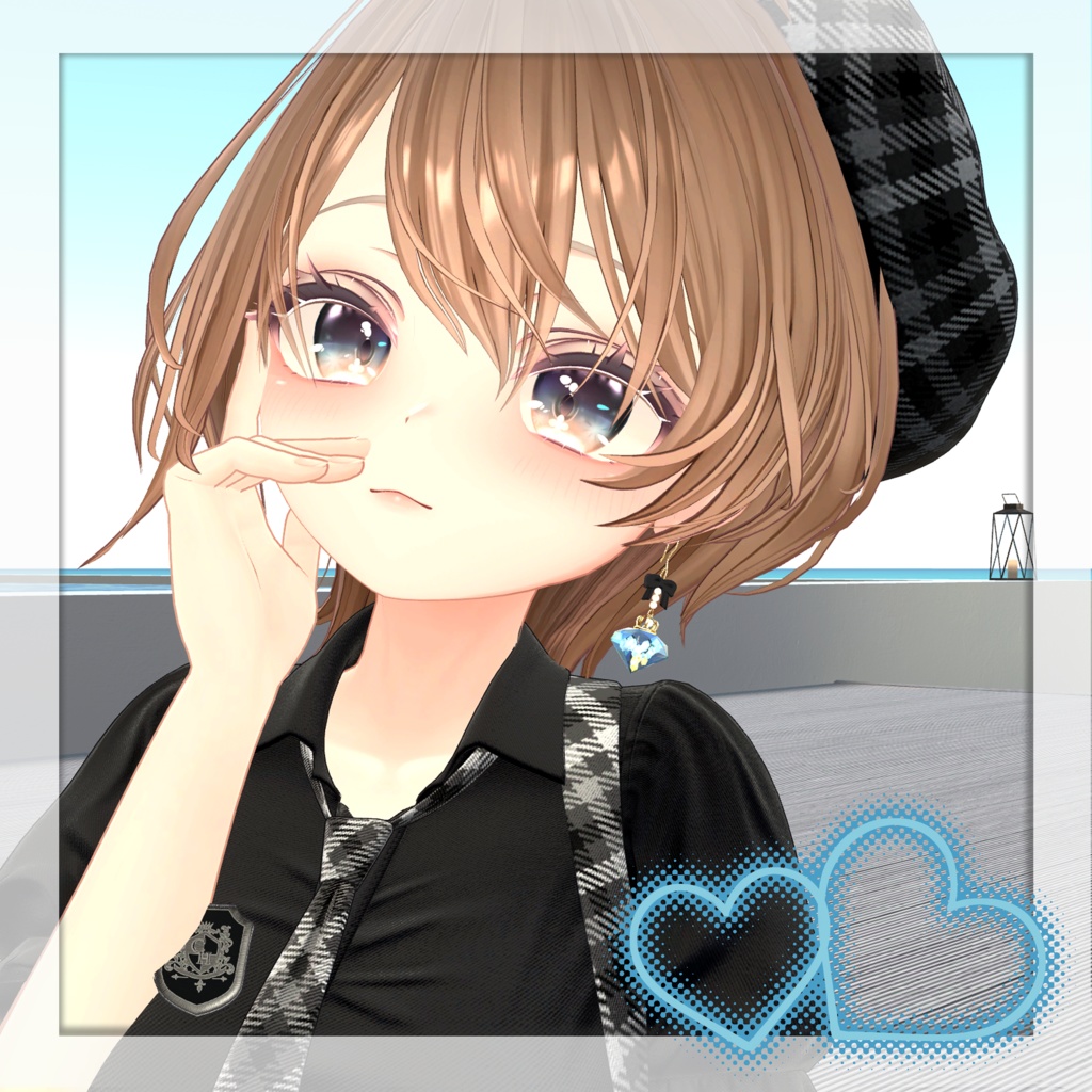 【Free】CrystalClown【ピアス】