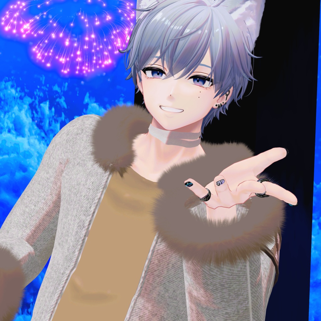 【4アバター対応衣装】ColdMoon