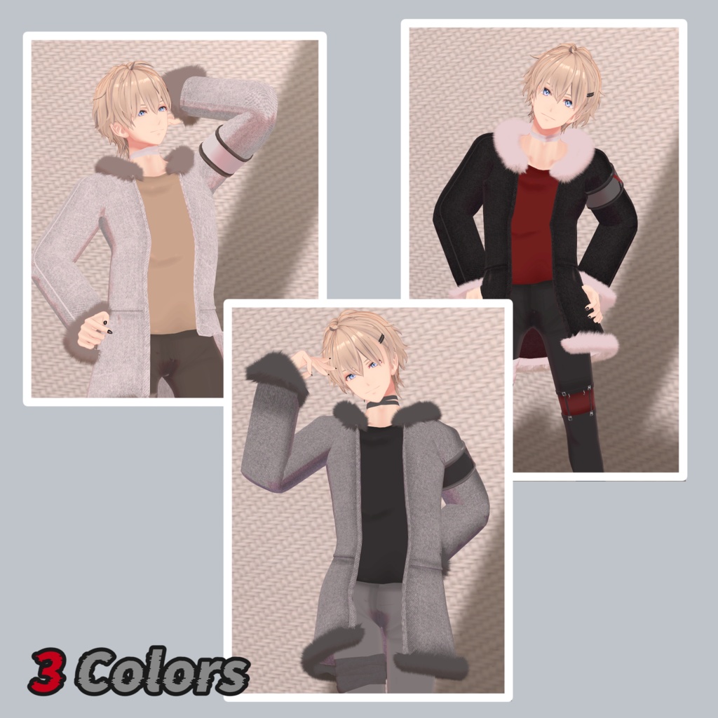 【4アバター対応衣装】ColdMoon