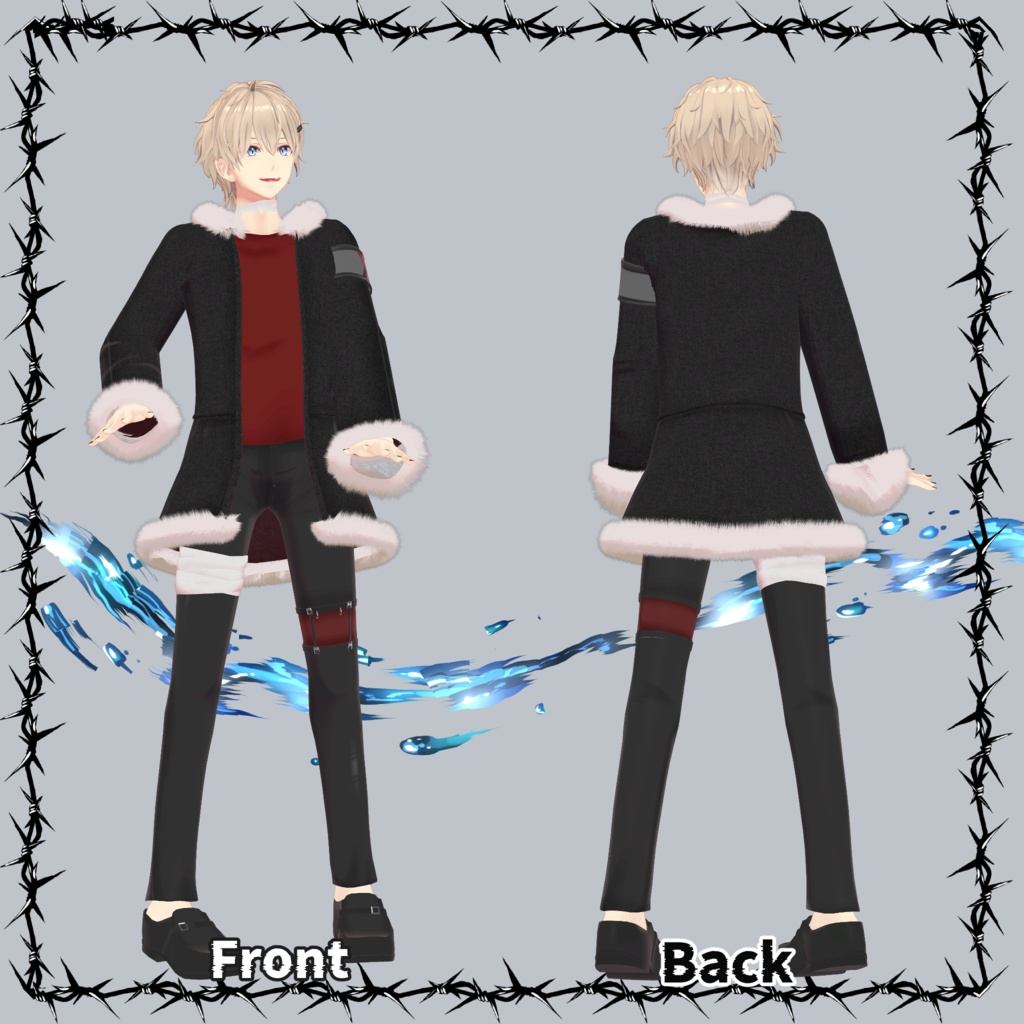 【4アバター対応衣装】ColdMoon