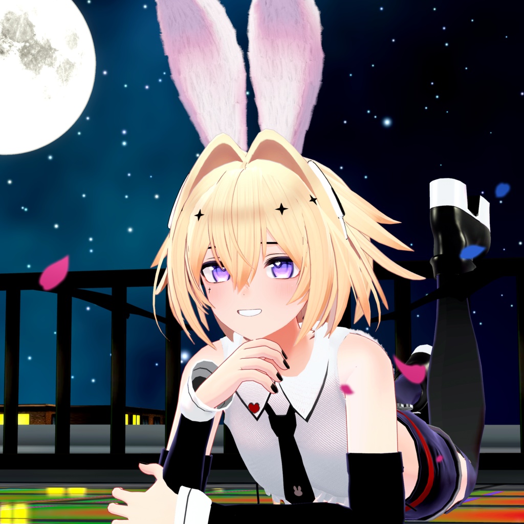 【2アバター対応】ウサギのNightParty