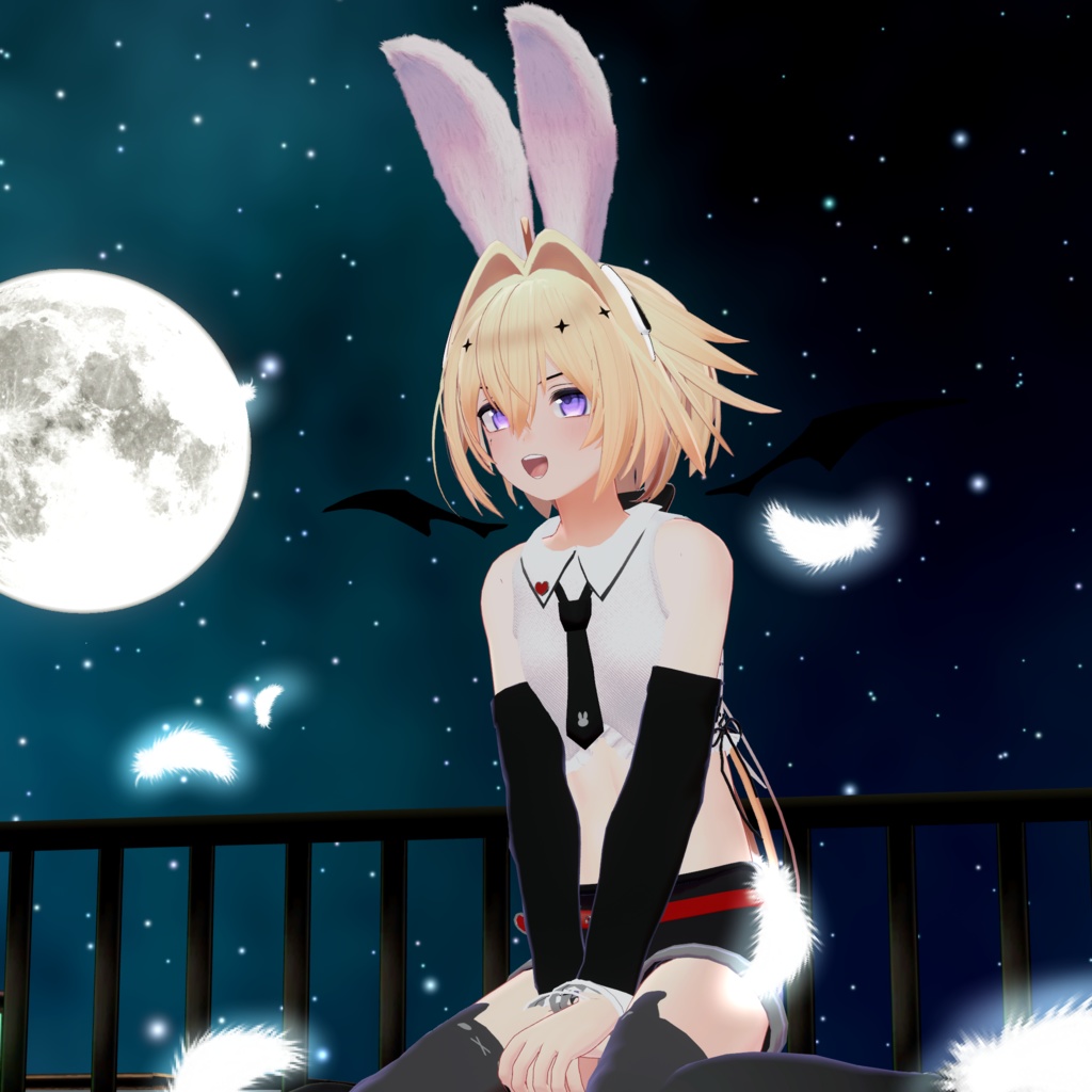 【2アバター対応】ウサギのNightParty