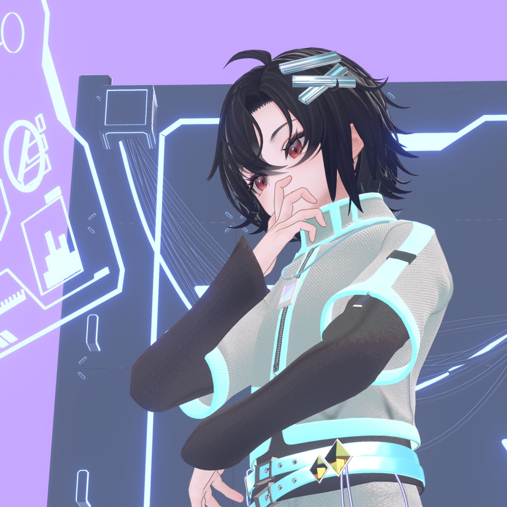 【+Head_対応】NewCyberNeon【衣装】