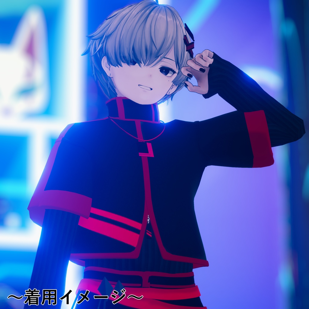 【+Head_衣装】CyberNeon【墨惺、カルネ】