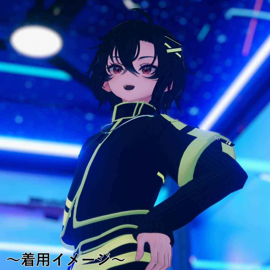 【+Head_衣装】CyberNeon【墨惺、カルネ】