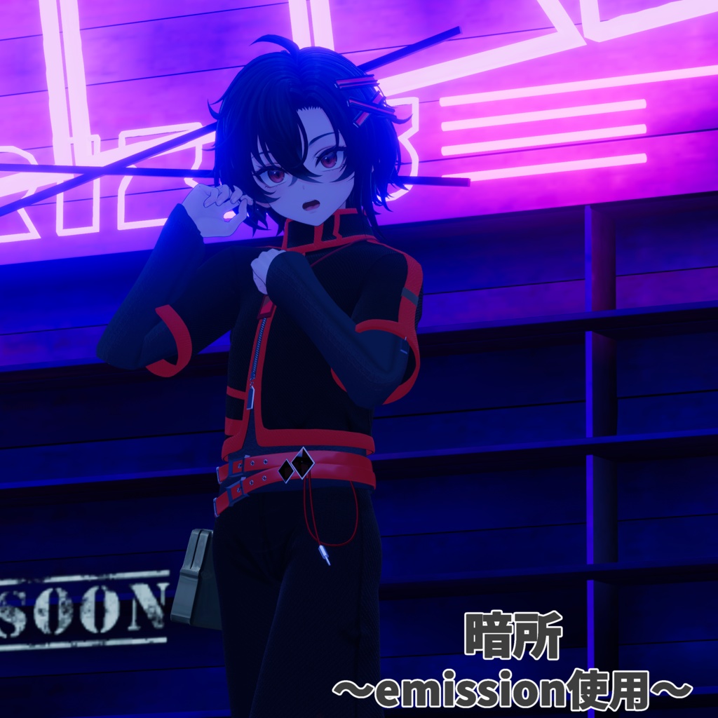 【+Head_対応】NewCyberNeon【衣装】