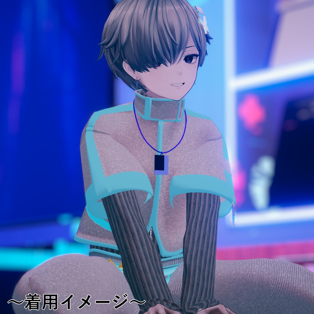 【+Head_衣装】CyberNeon【墨惺、カルネ】