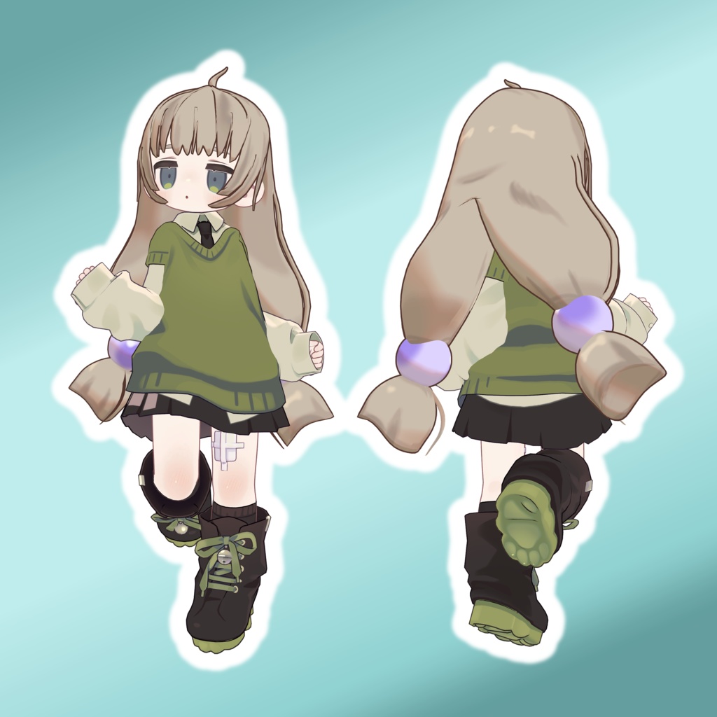 【2アバター】LowTwintailsHair