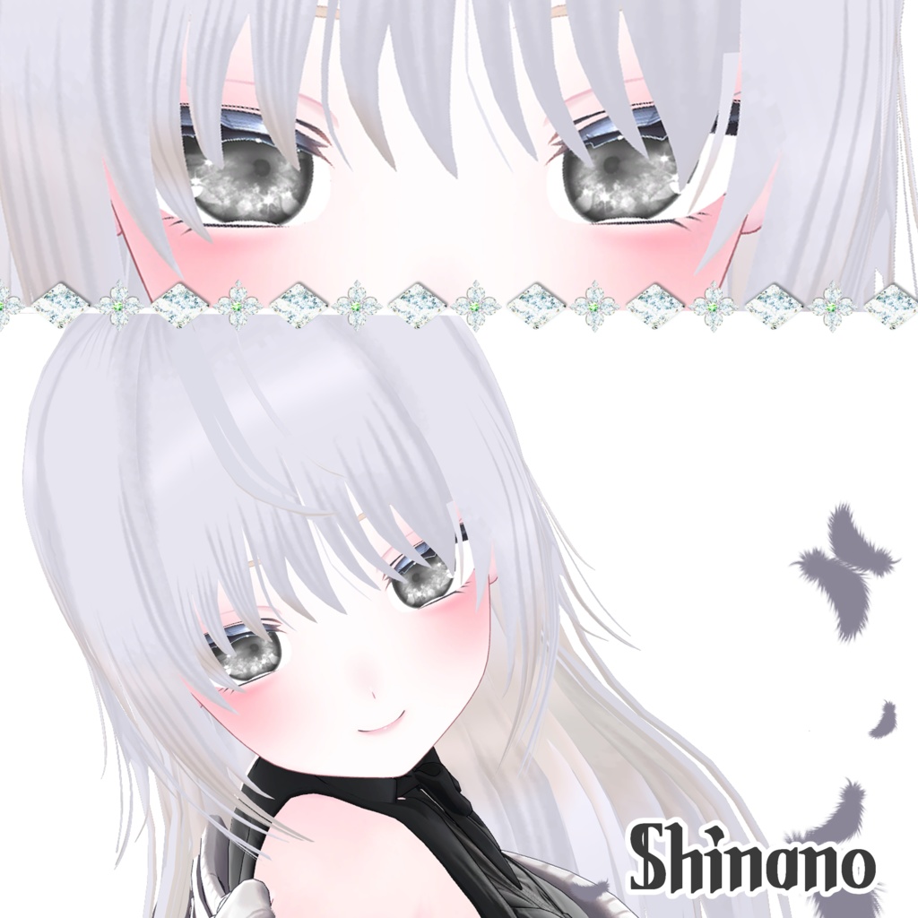 【4アバター】JewelryEyes【瞳テクスチャ】