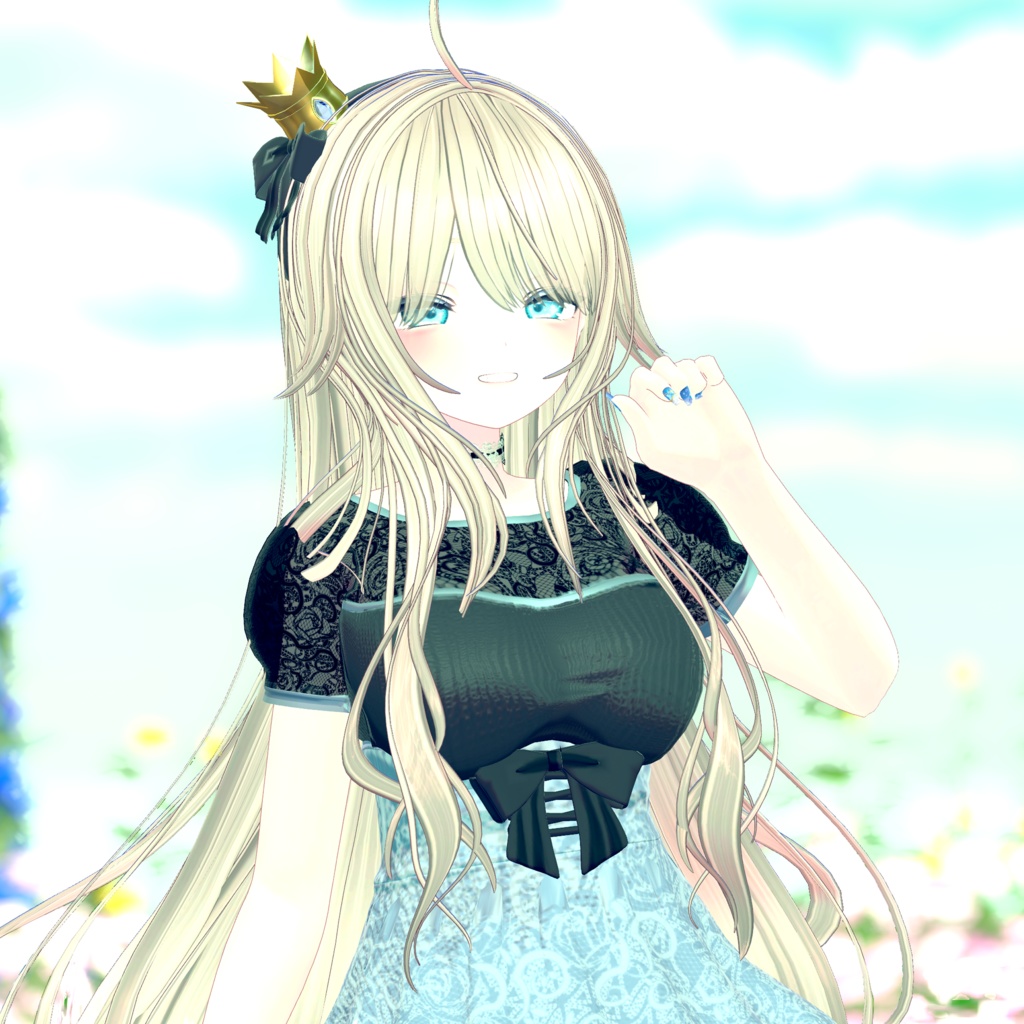 【3アバター】おでかけドレス【衣装】