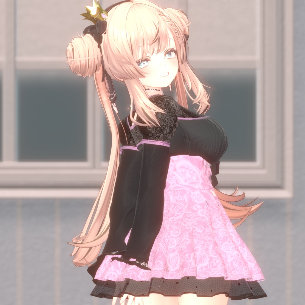 【3アバター】おでかけドレス【衣装】