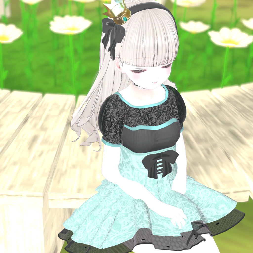 【3アバター】おでかけドレス【衣装】