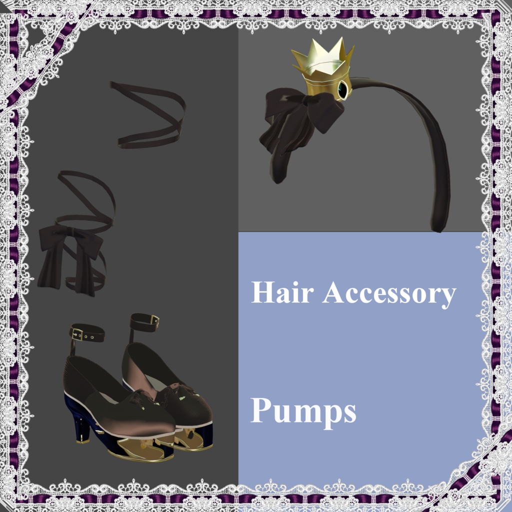 【3アバター】おでかけドレス【衣装】