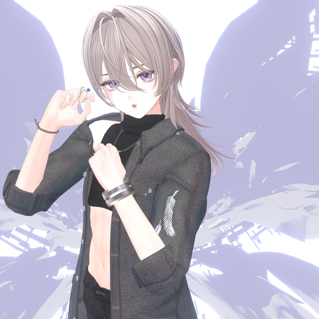 【衣装】SummerVacationShirt【3アバター】