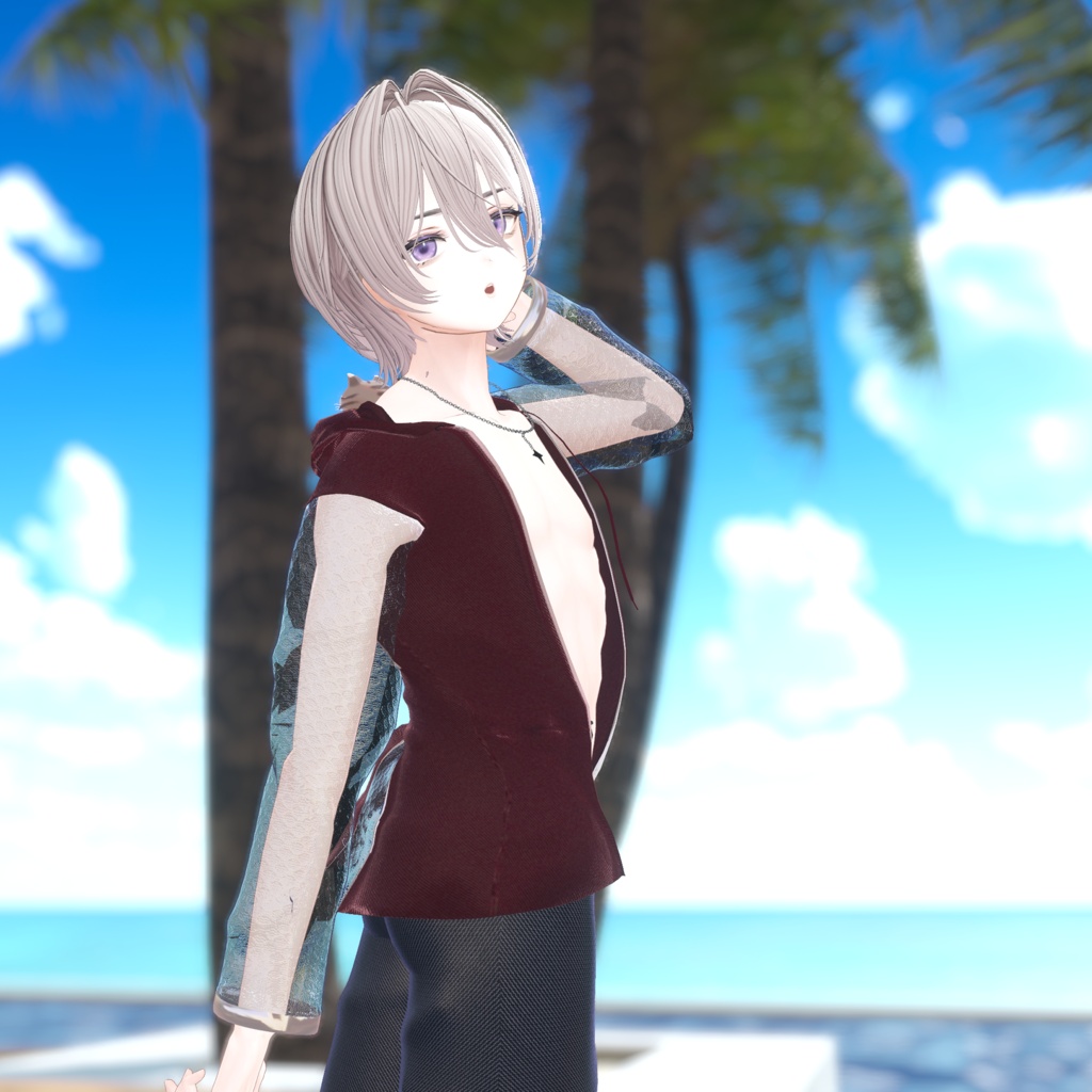 【3アバター対応】SummerSwimWear【メンズ水着コーデ】