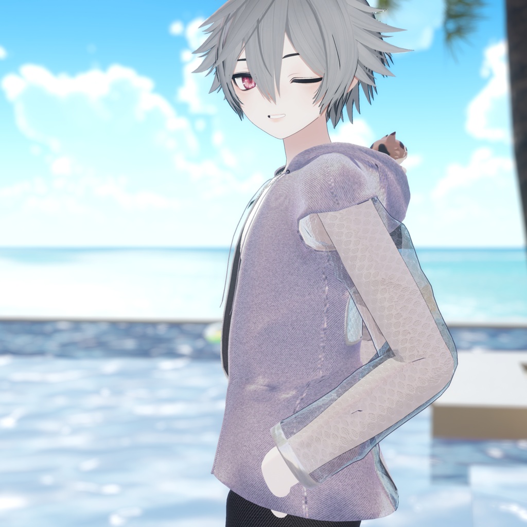 【3アバター対応】SummerSwimWear【メンズ水着コーデ】