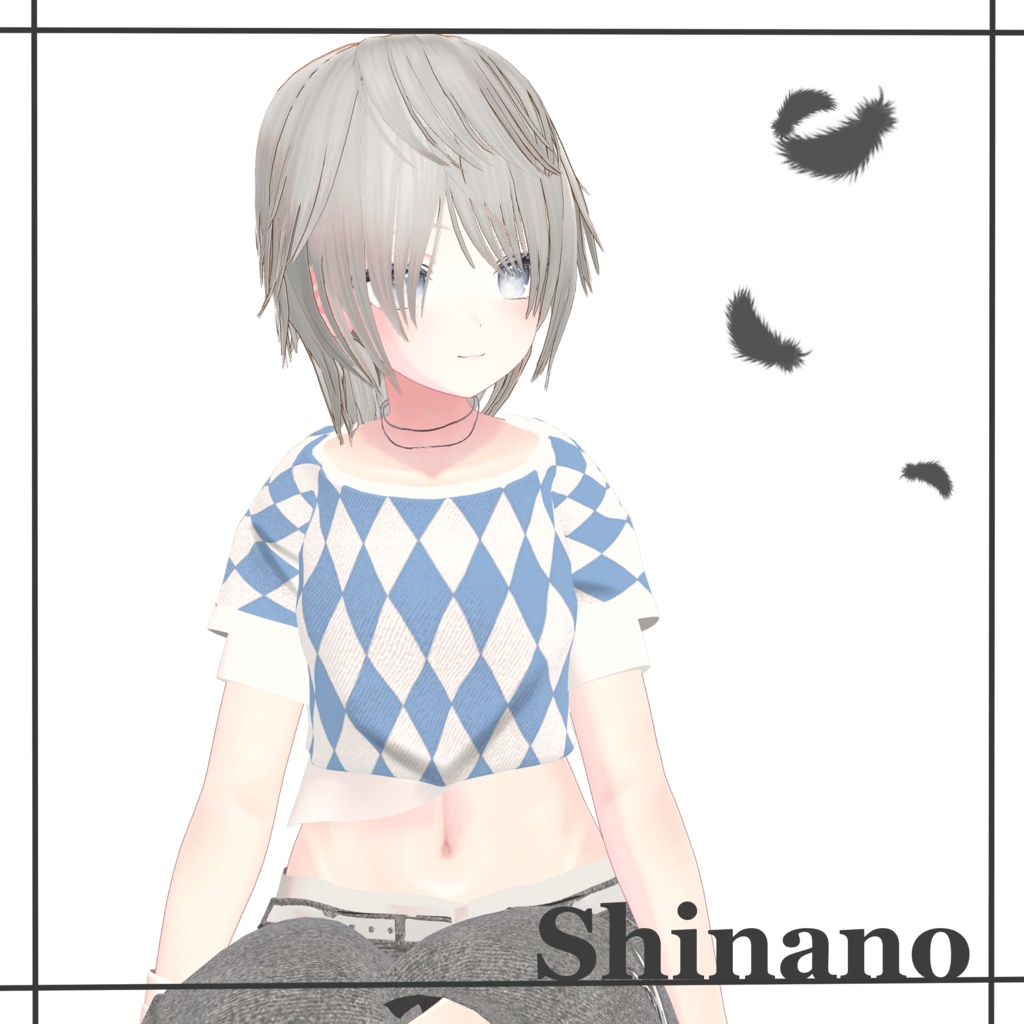 7アバター【WolfShortHair】MA対応