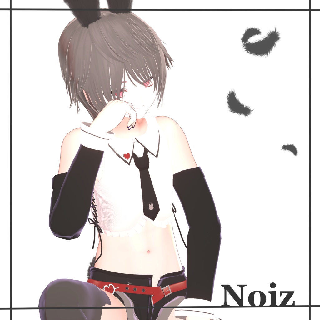 7アバター【WolfShortHair】MA対応