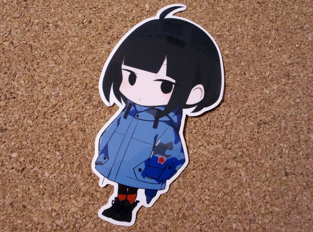 戦闘機になれるパーカーMINI.　Su-35　スーパーフランカー　ステッカー
