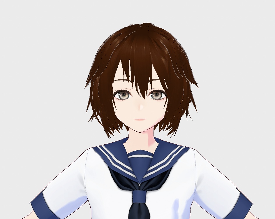 【Vroid】Fluffy Hair ふわふわ髪 Present