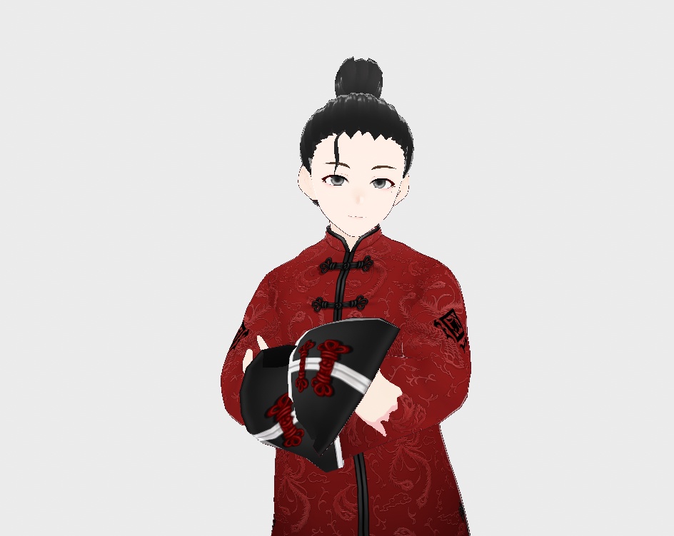 【Vroid】Top Bun トップバン Present