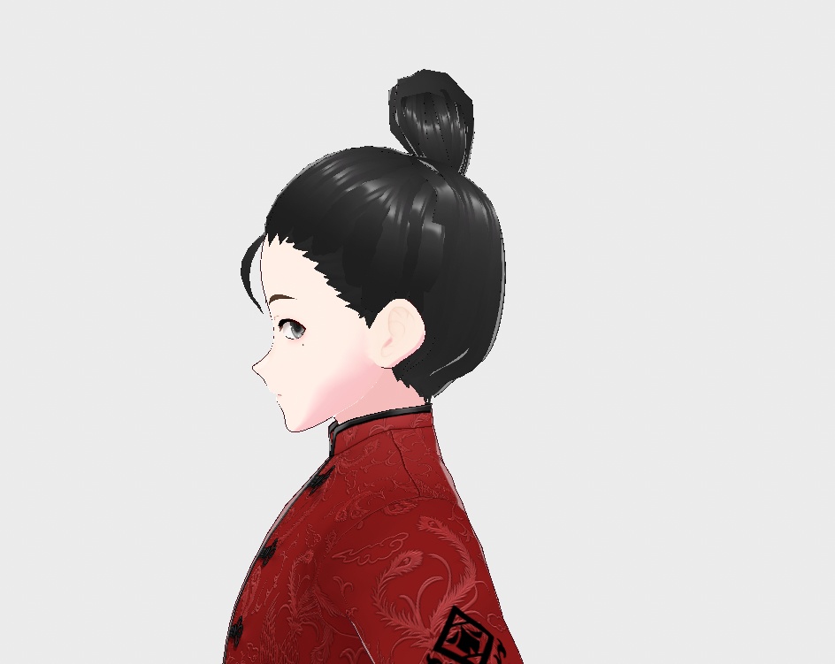 【Vroid】Top Bun トップバン Present