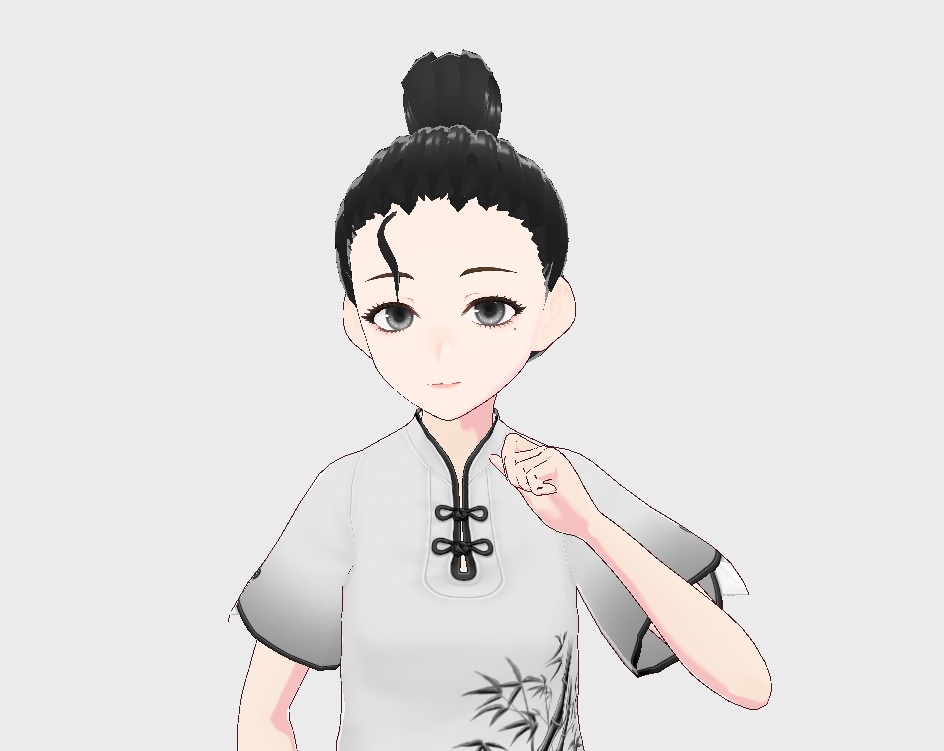 【Vroid】Top Bun トップバン Present