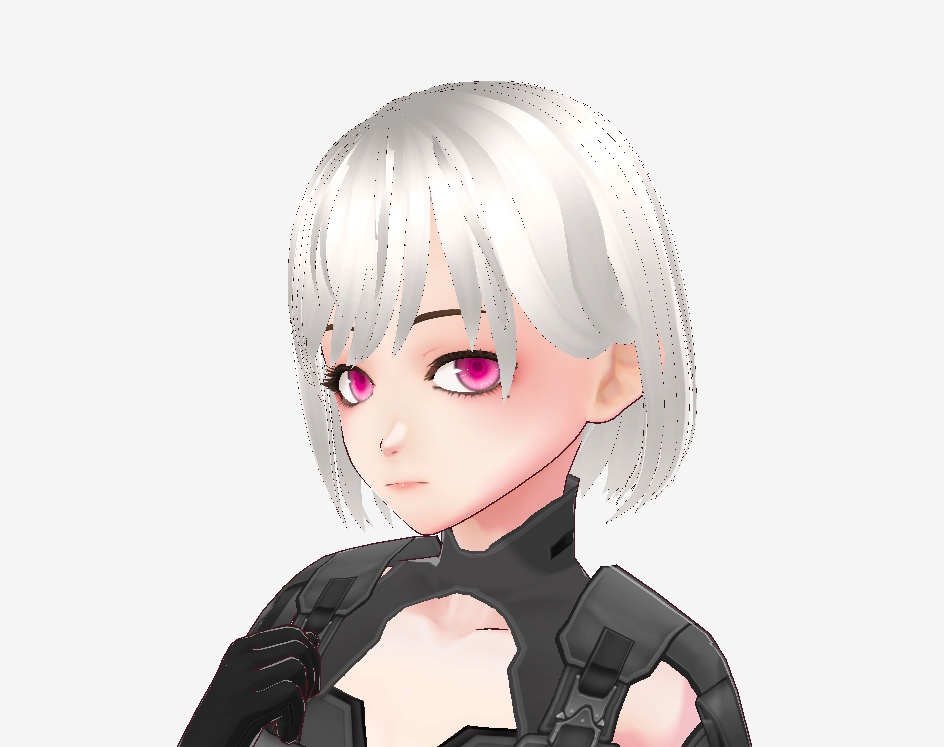 【無料】Side Tucked Hair サイドタック髪 Present【Vroid】