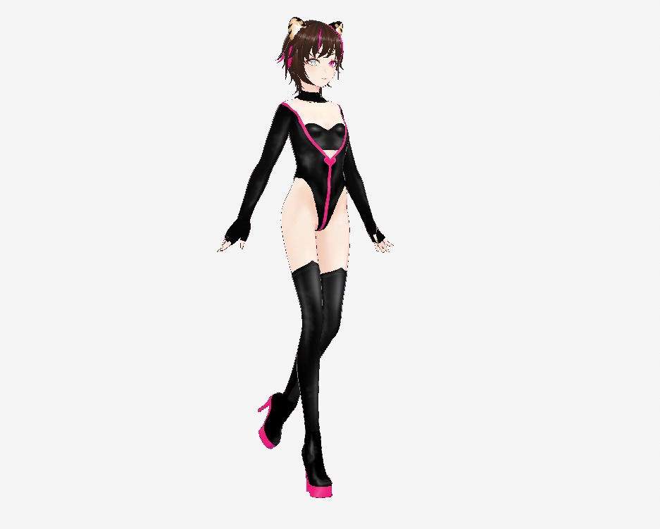 【Vroid】Angel Dust's POISON Outfit【Hazbin Hotel】