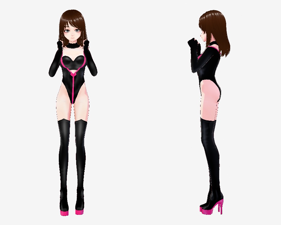 【Vroid】Angel Dust's POISON Outfit【Hazbin Hotel】