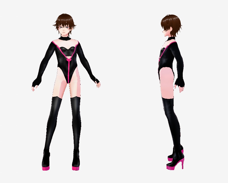 【Vroid】Angel Dust's POISON Outfit【Hazbin Hotel】