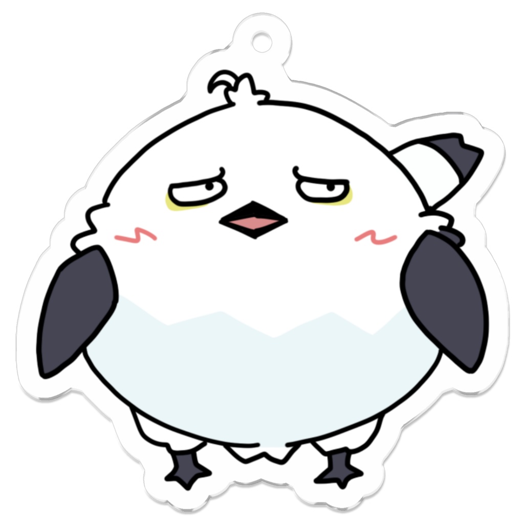 ゆきまる(アクリルキーホルダー)