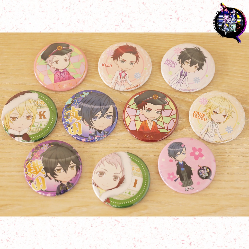 SDキャラ缶バッジコレクション10個入りランダム_全25種