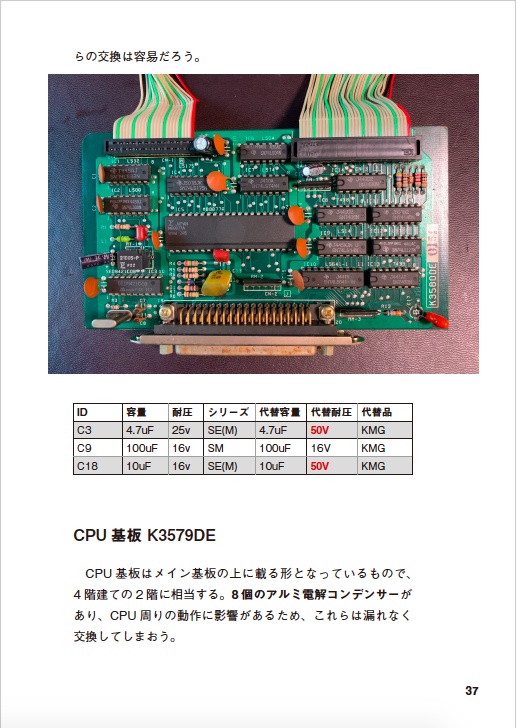 X1turbo(初代) 修理マニュアル レトロマシン修理マニュアル⑦