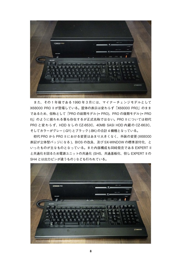 X68000 PRO/PRO II 修理マニュアル レトロマシン修理マニュアル⑯