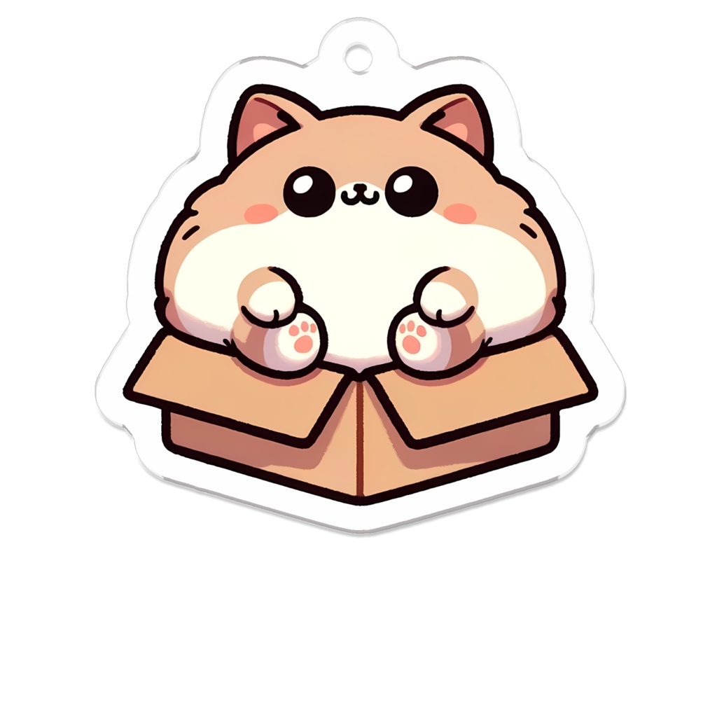 ねこもち【アクリルキーホルダー】