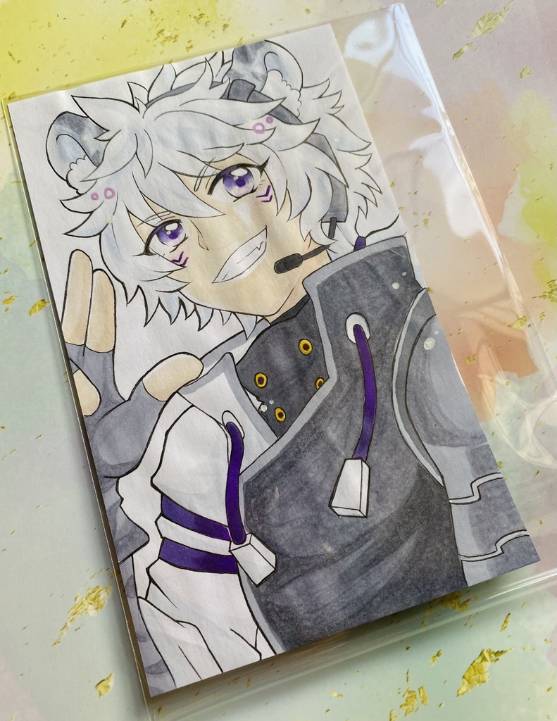 アナログ原画【白虎】